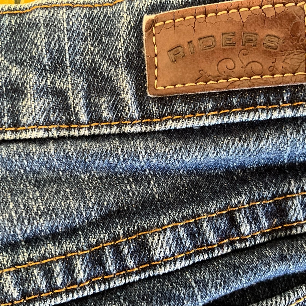 Riders Straight Leg Denim Blue  Jeans Women’s Size 8M 29x30 - Picture 6 of 7